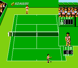 Konami Tennis Screenshot 1